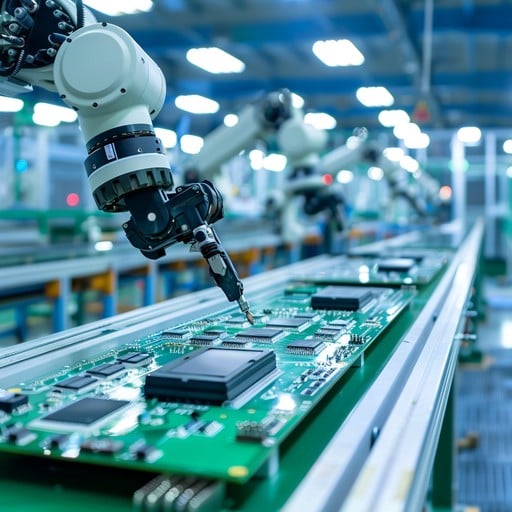 automated assembly line stockcake