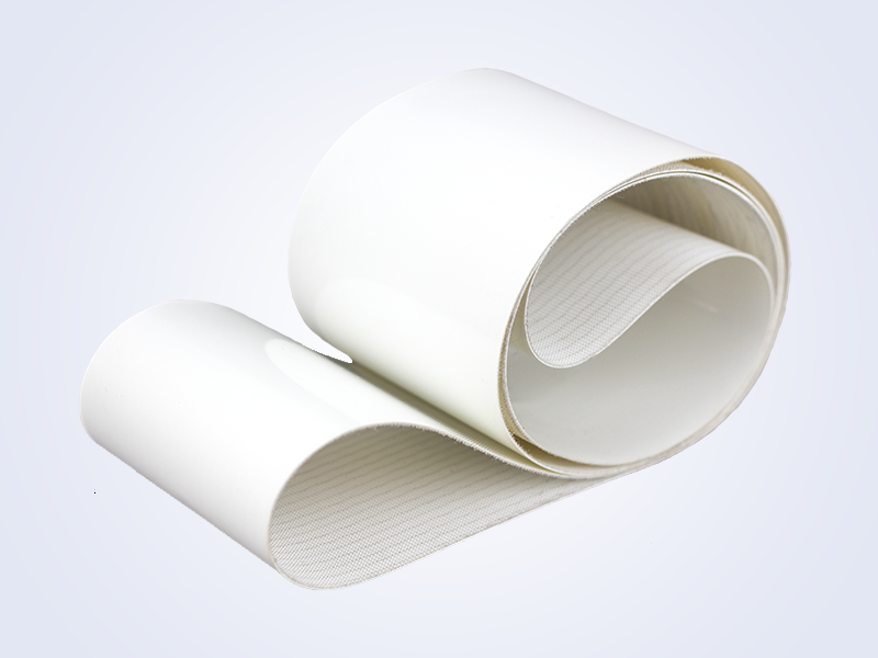 white pu conveyor belt